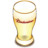  Budweiser beer glass